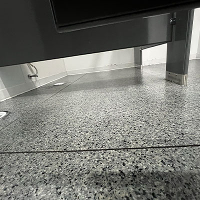 epoxy bathroom floor